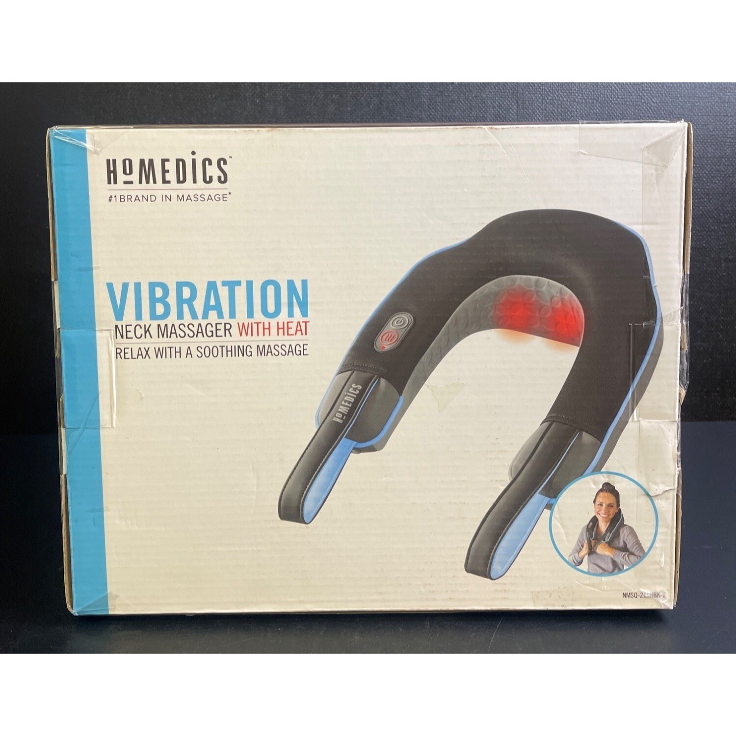 Homedics Vibration Neck Massager with Heat SKU 2960