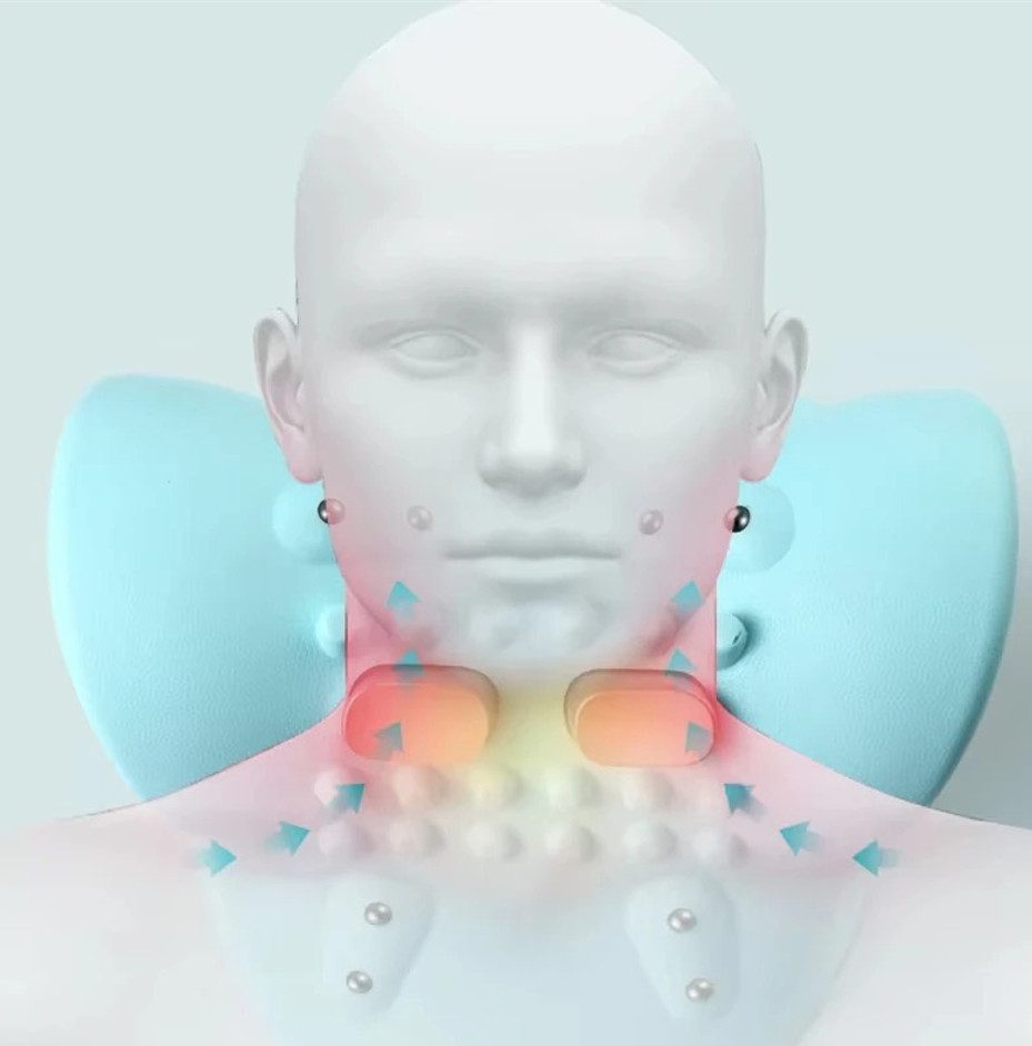 Fix neck pain in 15 minutes a day with 4-in-1 Massager