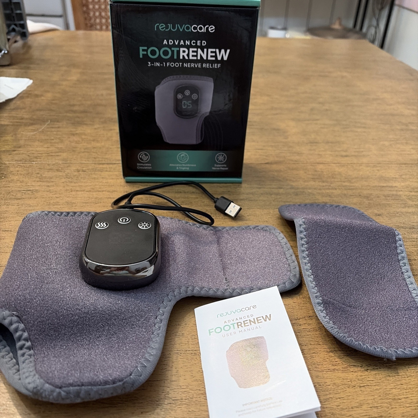 Rejuvenate Advanced Foot Renew 3-in-1 Nerve relief . Rechargeable