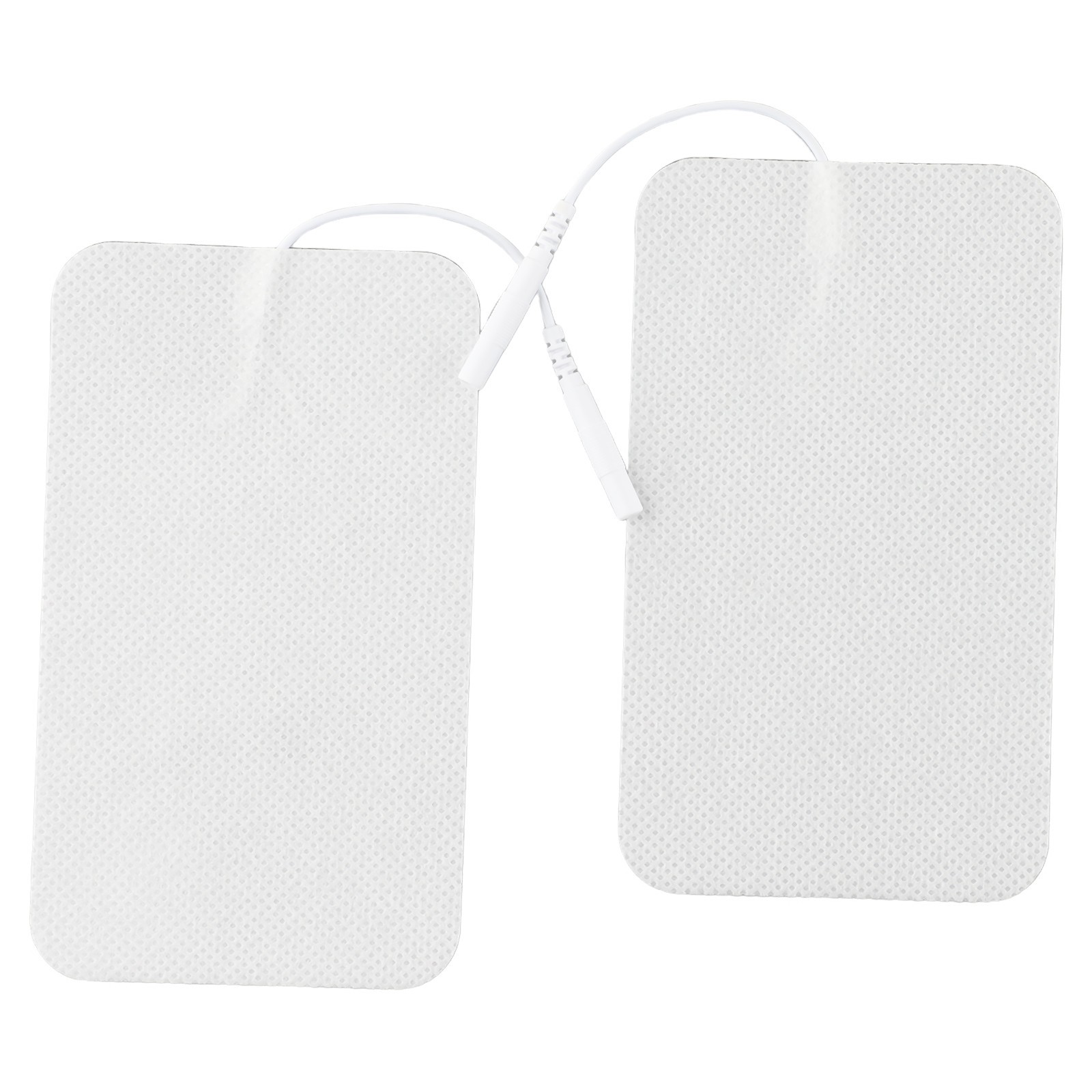 4 Extra Large Electrode Replacement Patches for Tens Units Size 7×12 cm