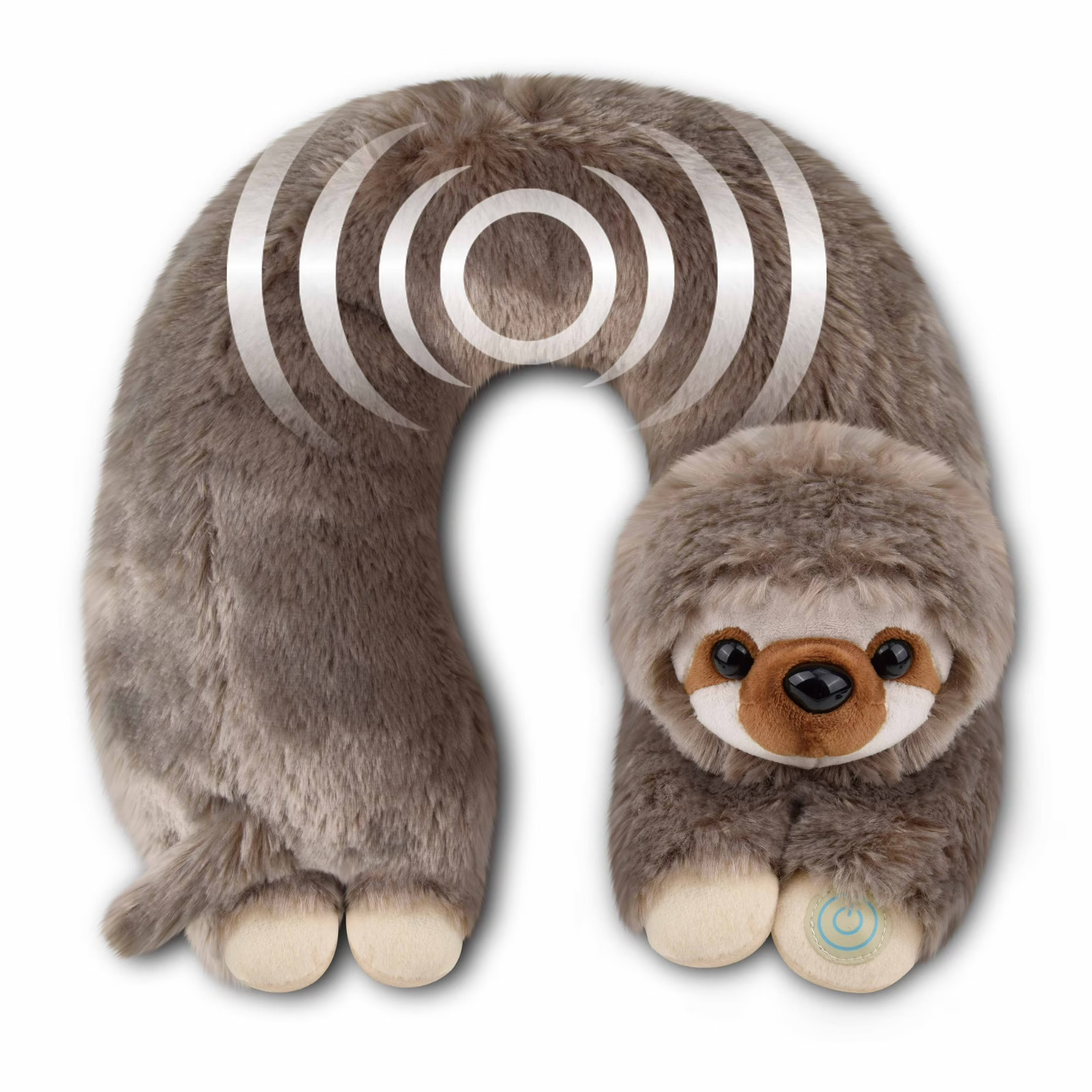 Neck Massager Health Touch Gift with Relaxing Vibration- Sloth Pain Relief
