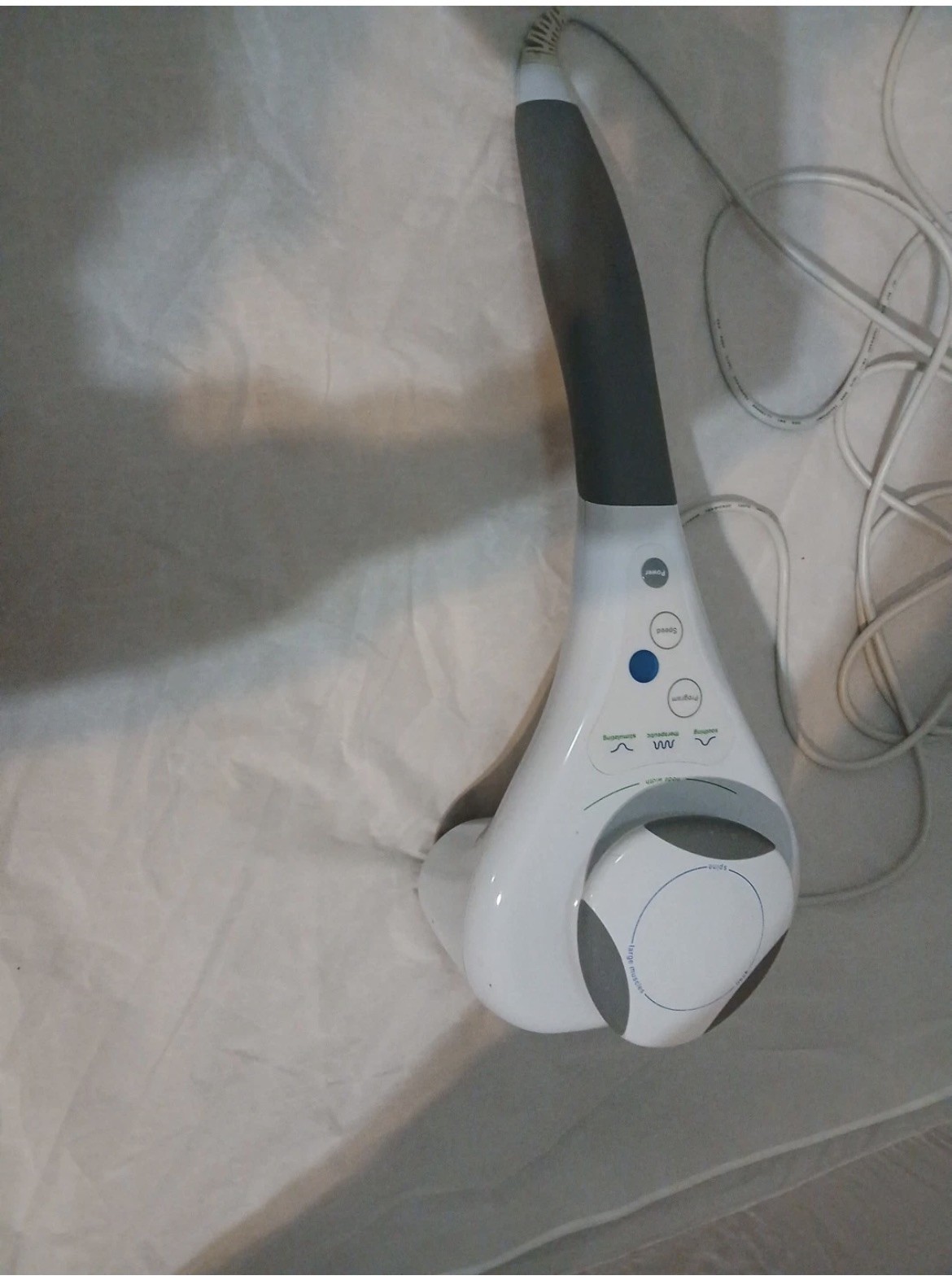 Brookstone 235333 Professional Handheld 15 Speed Thera Spa Adjustable Massager