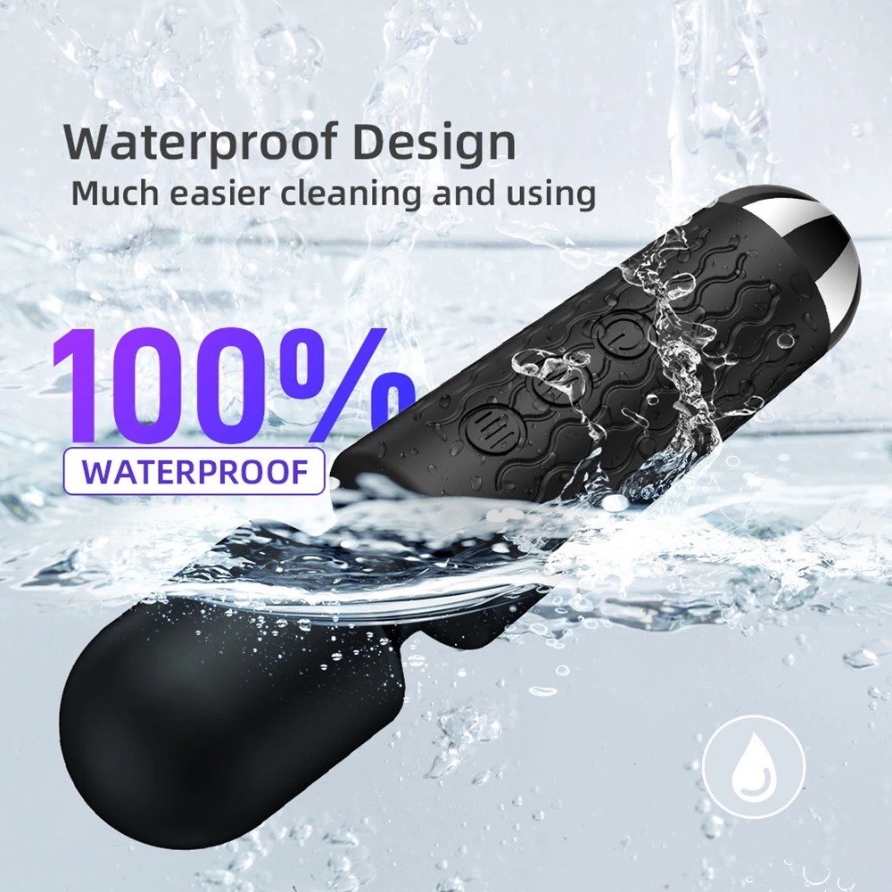 Rechargeable Handheld Massager Vibrator 5 colors 20 Speed Wand Massage Vibrating