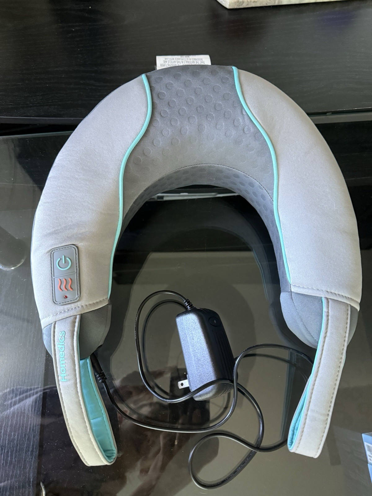 Homedics Soothes Neck Tension Vibration Neck Massager with Heat & Handles NO BOX