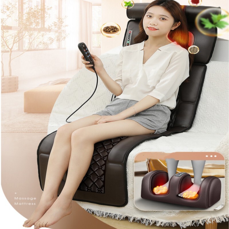 Full Body Electric Massage Mat Electric Massage Mattress Vibrating Heating Pad