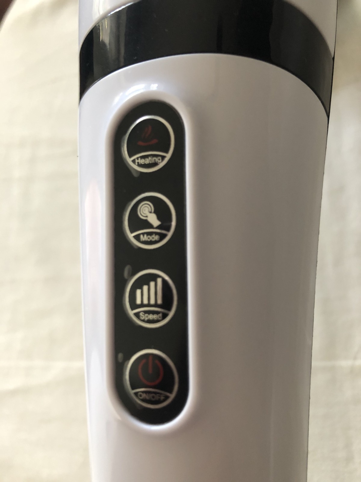 Theracare Deep Tissue 7 in 1 Massager with Heat Model 19-016 Head Attachments