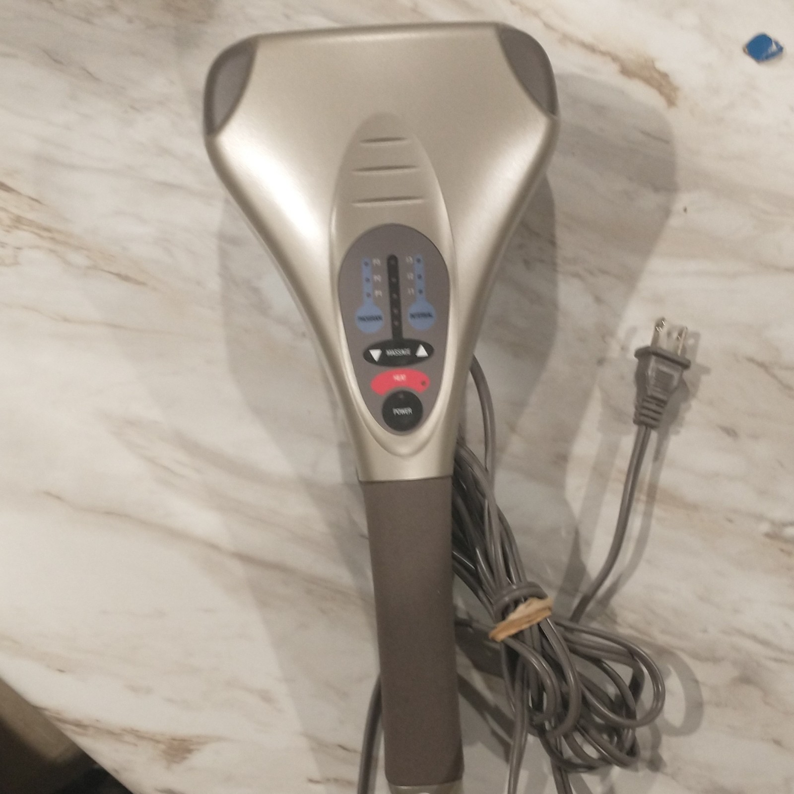 HoMedics PA-4H Handheld Percussion Massager w/ Heat, Multispeed, 120V