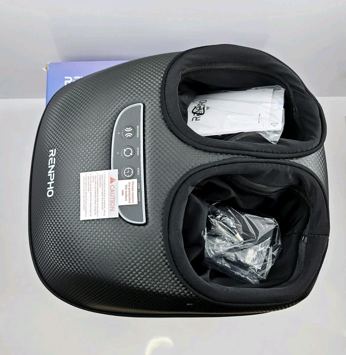 Renpho Shiatsu Foot Massager with Heat Neuropathy Tired Foot Blood Circulation
