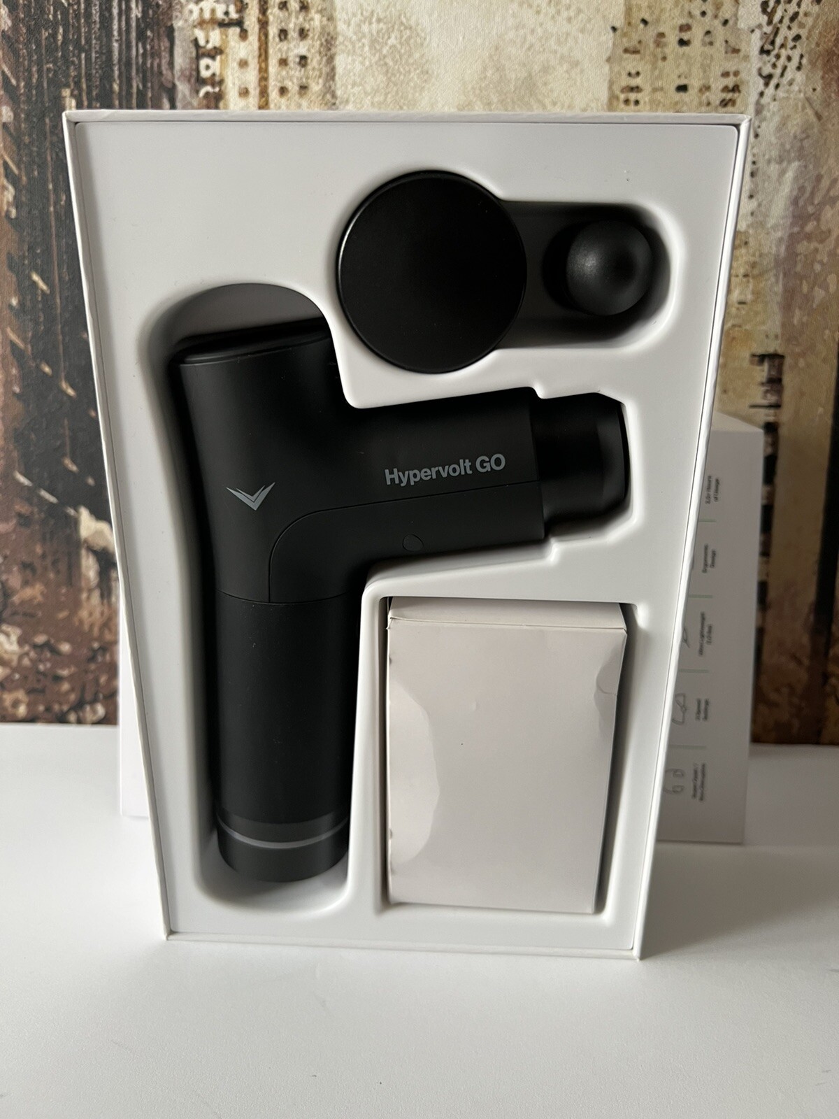 HyperIce Hypervolt GO – Handheld Percussion Massage Device