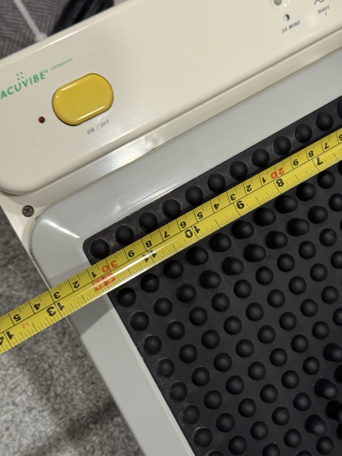 AcuVibe Japan Computer Massager Model 5004C Multi-Function Vibrating Foot SeeDes