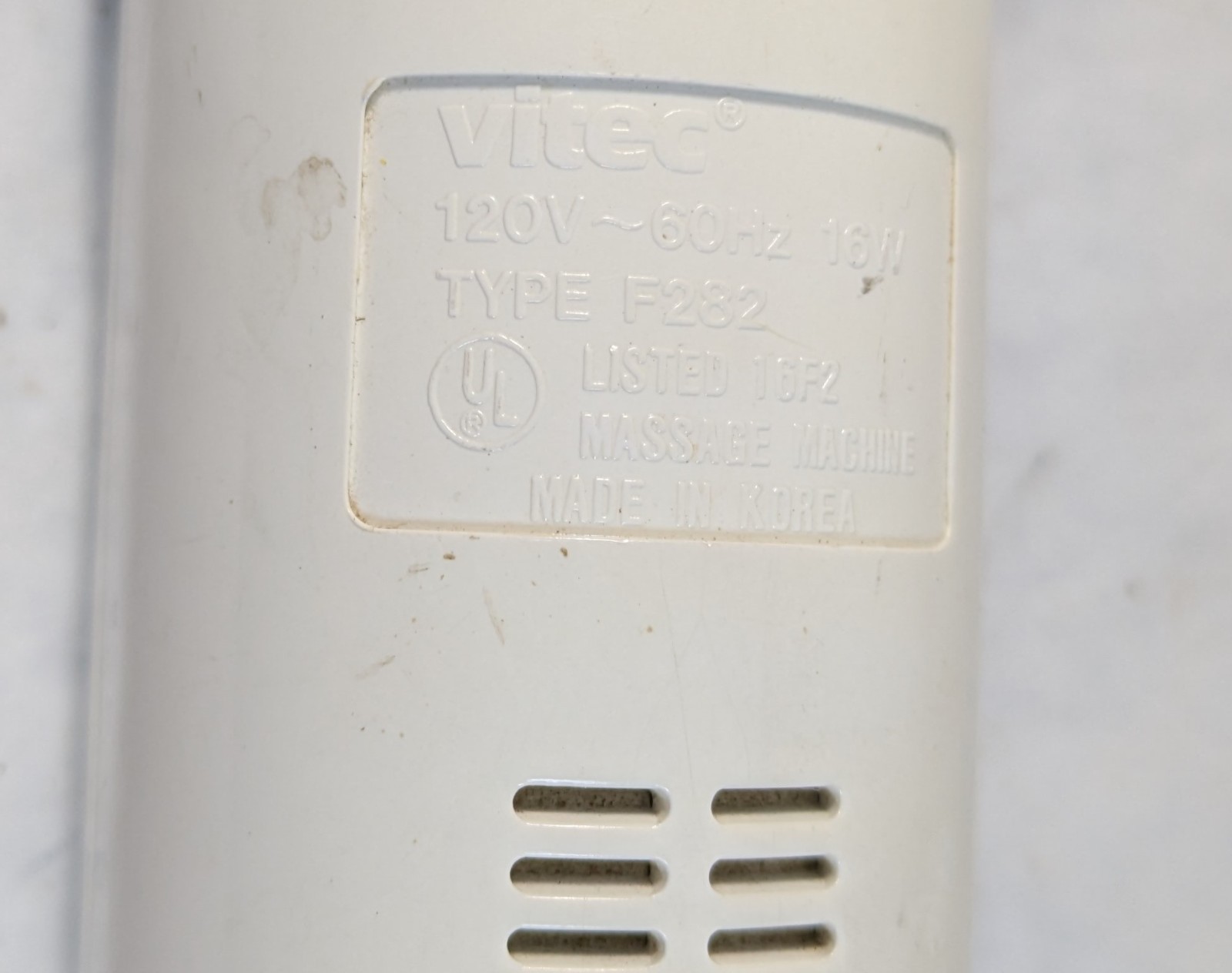 Vitec Electric Massager – Type F282