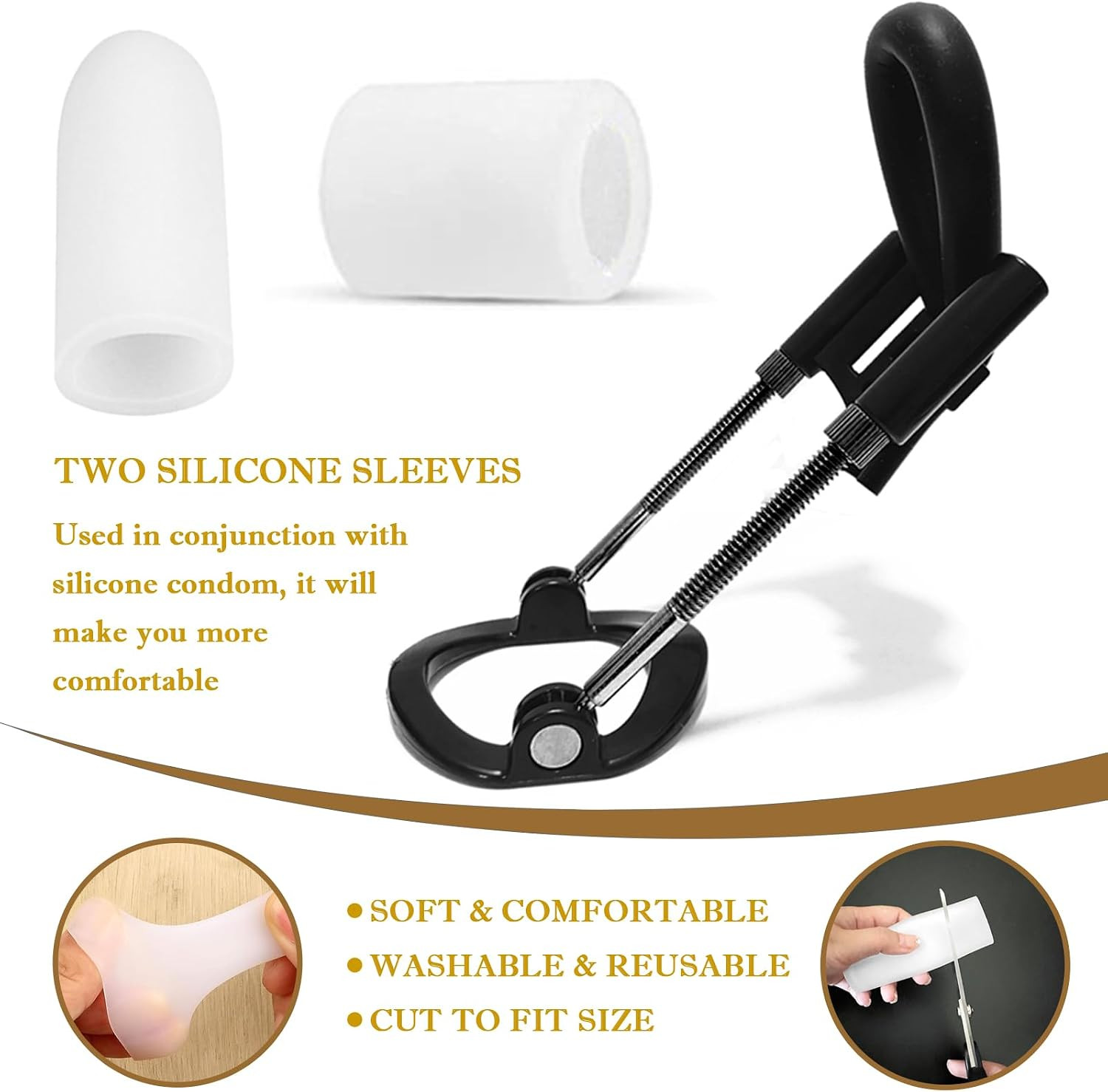 Upgraded Male Physical Stretching Retractor, Endurance Training Stretcher, Adjus