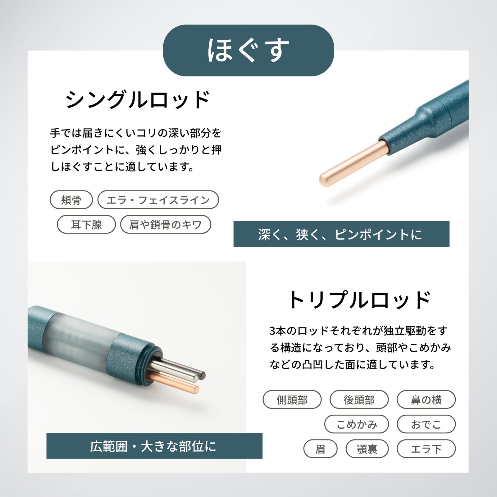 COREFIT The FACE POiNTER GRAVITY Face and Massager with Acupressure Japan