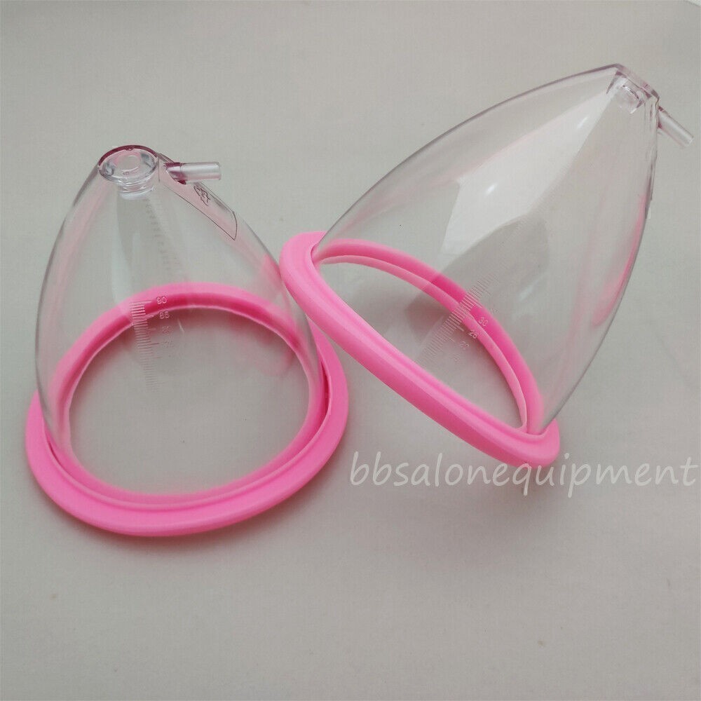 2PCS Replace 90ML Breast Enhance Cups Breast Cups For Vacuum Therapy Machine