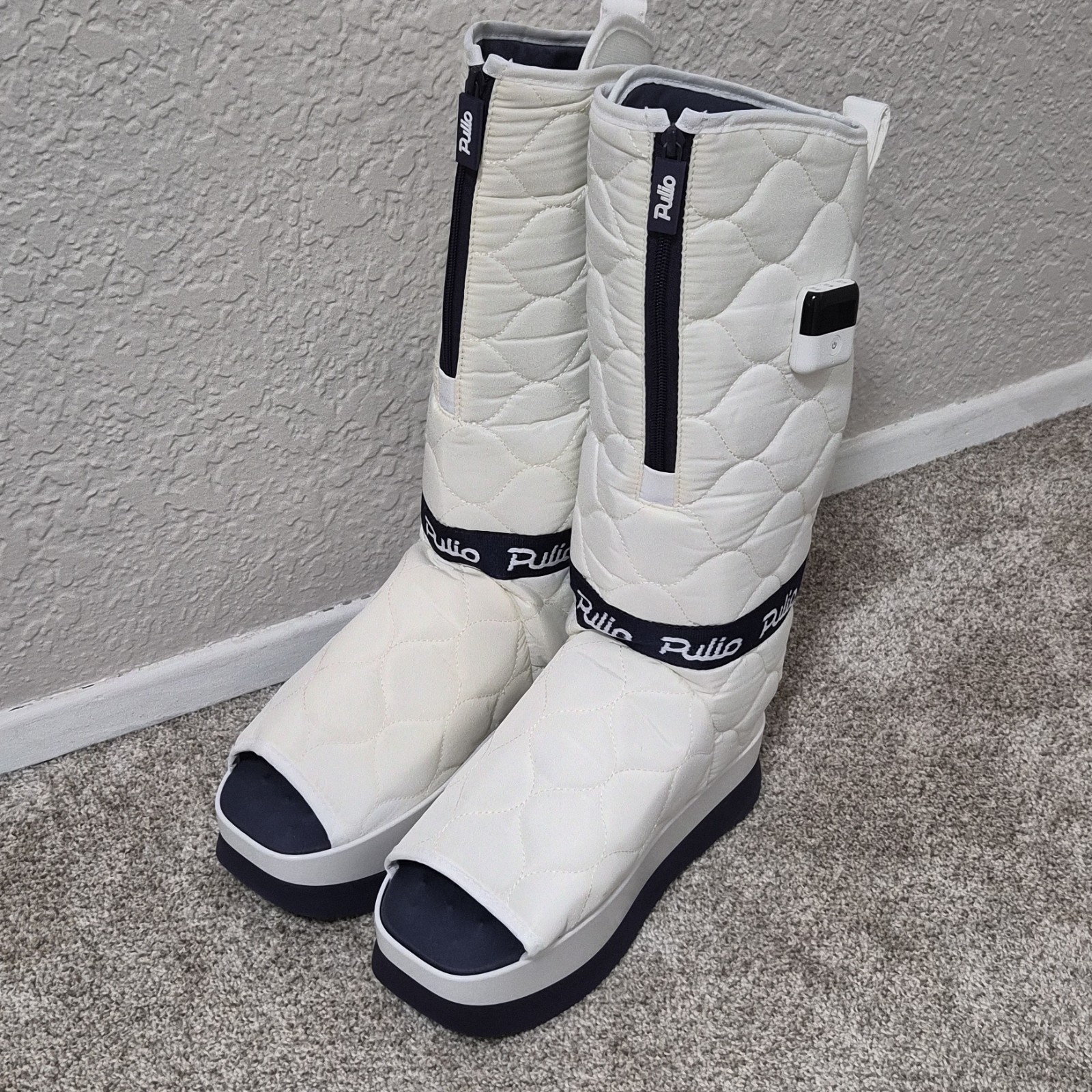 Pulio Pulition Massage Boots Calf Foot Air Compression Massager