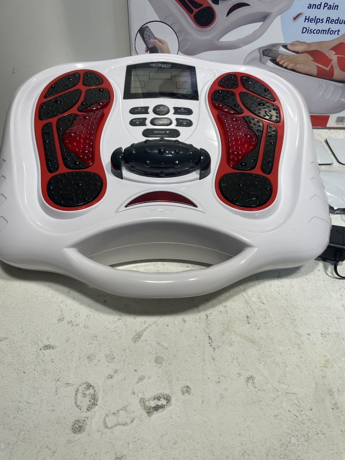 DYNA-LIFE Circulation Plus EMS & TENS Foot Muscle Massager Machine Two-System-I