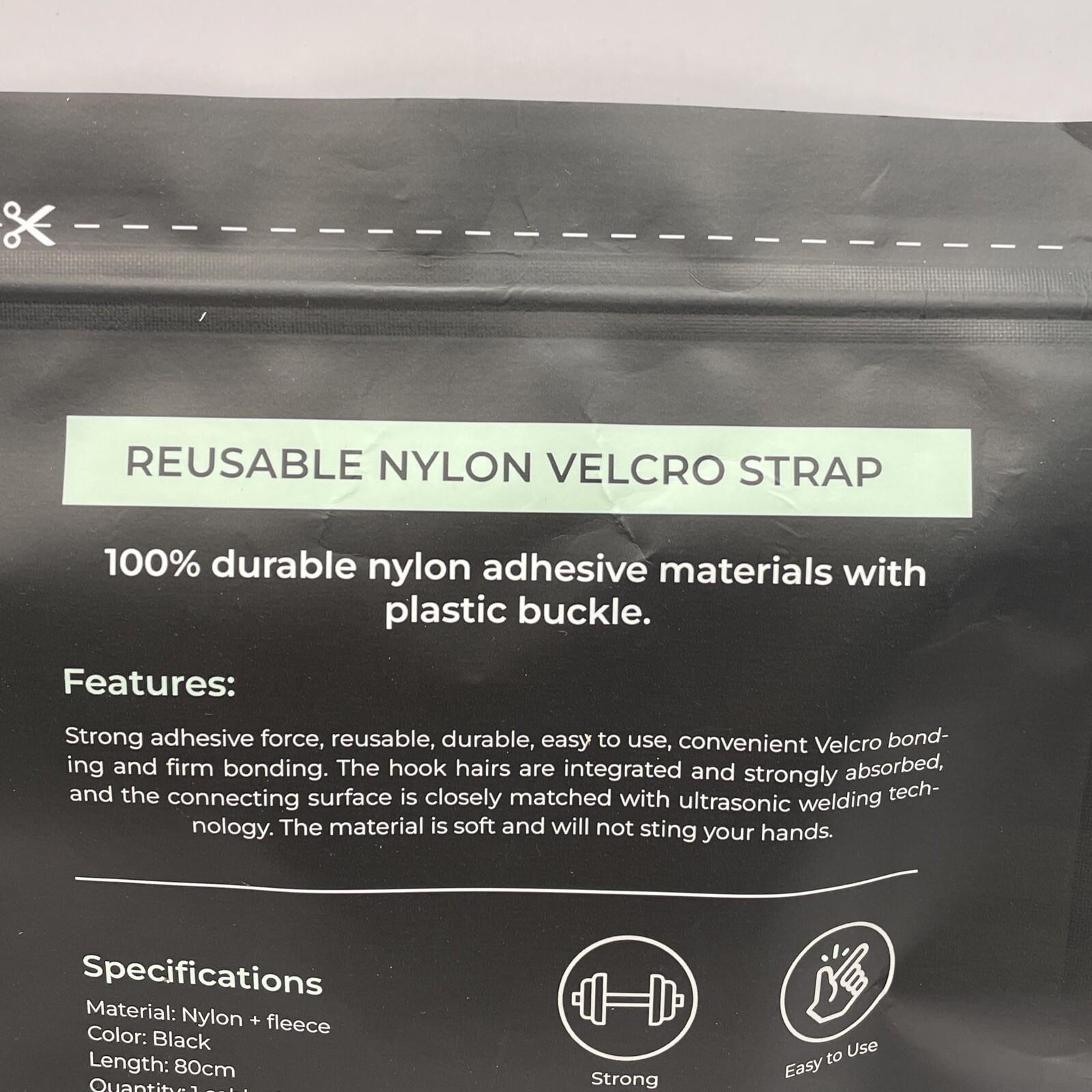 Nooro – Resuable Nylon Strap – 80CM | New | Multipurpose | Super Tight | Durable