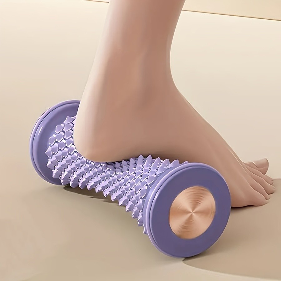 PVC Foot Massager Fascia Roller,Yoga Relaxation Tool,Portable Home Muscle Relief