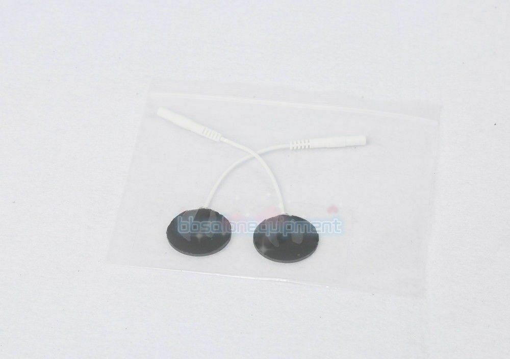 Round Rubber Reusable Replacement Electrode Pads For Microcurrent Slim Machine