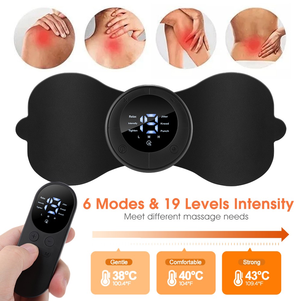 Tens Unit EMS Muscle Stimulator Electric Pulse Therapy Back Massager Pain Relief