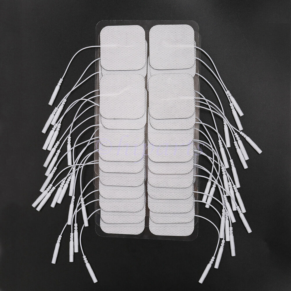 40PCS Replacement Electrode Pads For Intensity Twin Stimulator III Unit BULK USA