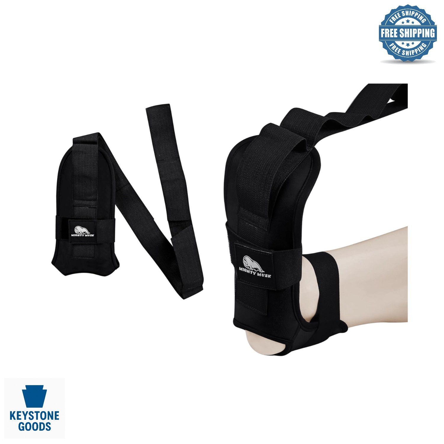 Multi-Use Foot & Calf Stretcher for Flexibility & Pain Relief