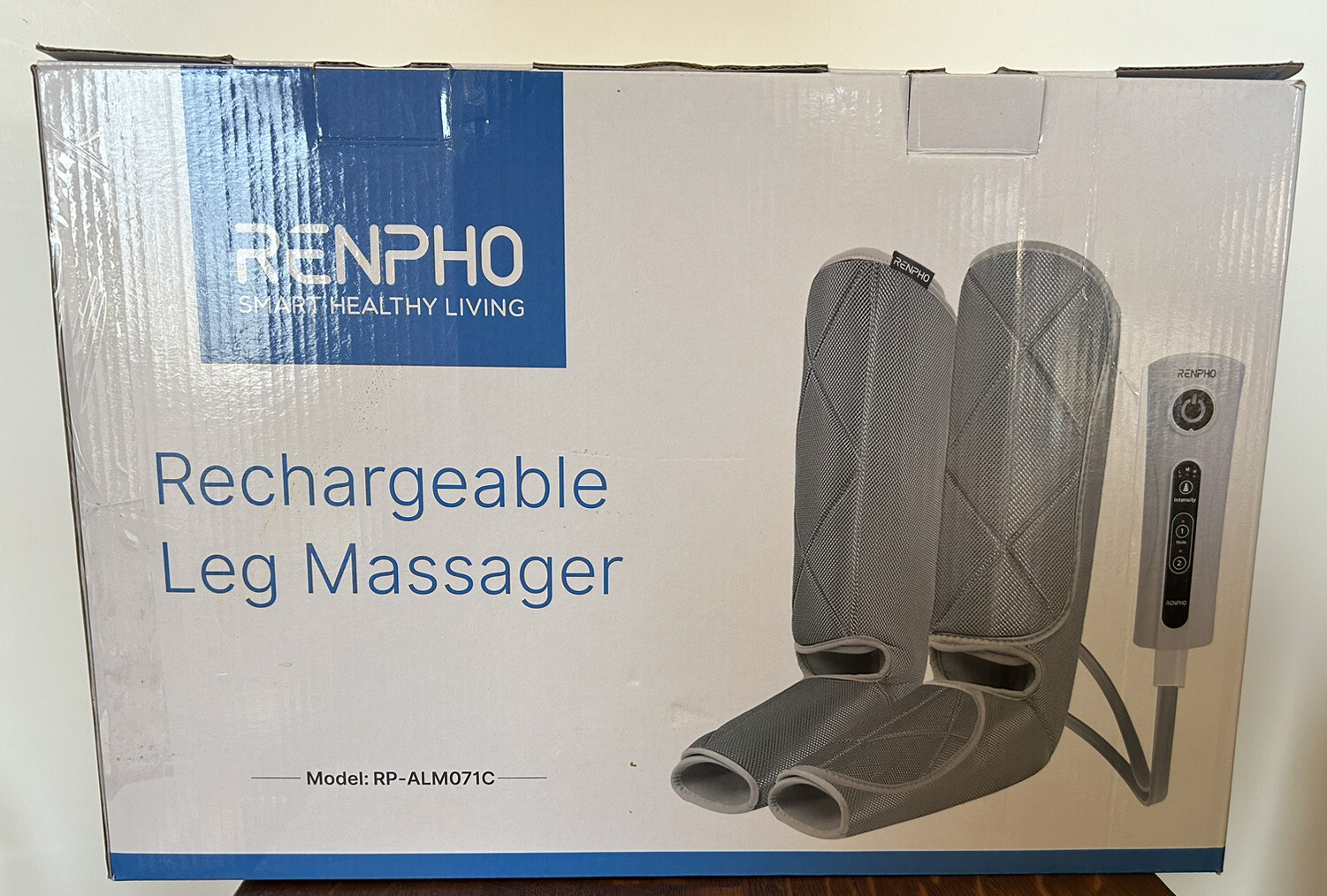 RENPHO Rechargeable Heated Leg (Calf/Quad) Massager RP-ALM070