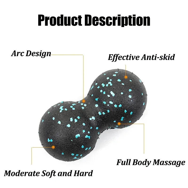 EPP 8Cm Peanut Balls Body Massage Fascia Ball High Density Muscle Relaxation Lac