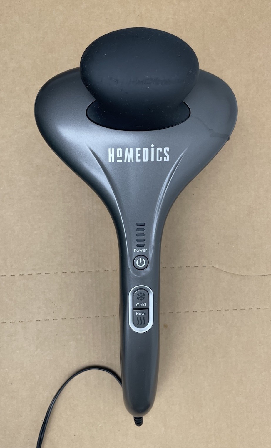 HoMedics Dual Temp Percussion Pro Hot Cold Massager HHP-500H Tested Clean Works
