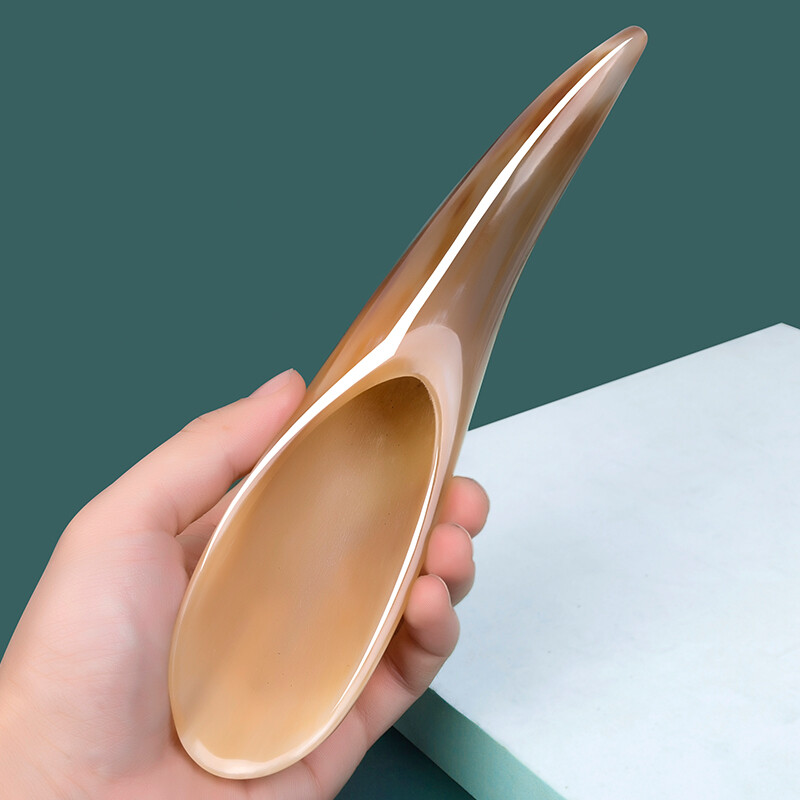 China Buffalo Horn Massage Tool Point Tool Gua sha Healthy Cure Gua Sha Tool 刮痧