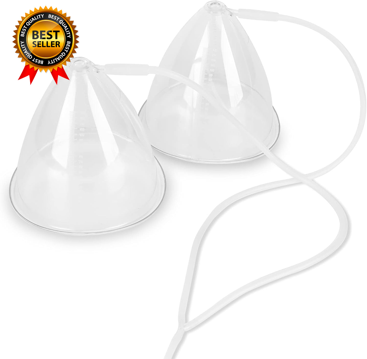 Vacuum Therapy Machine Accessories, Premium Silicone Y-Type