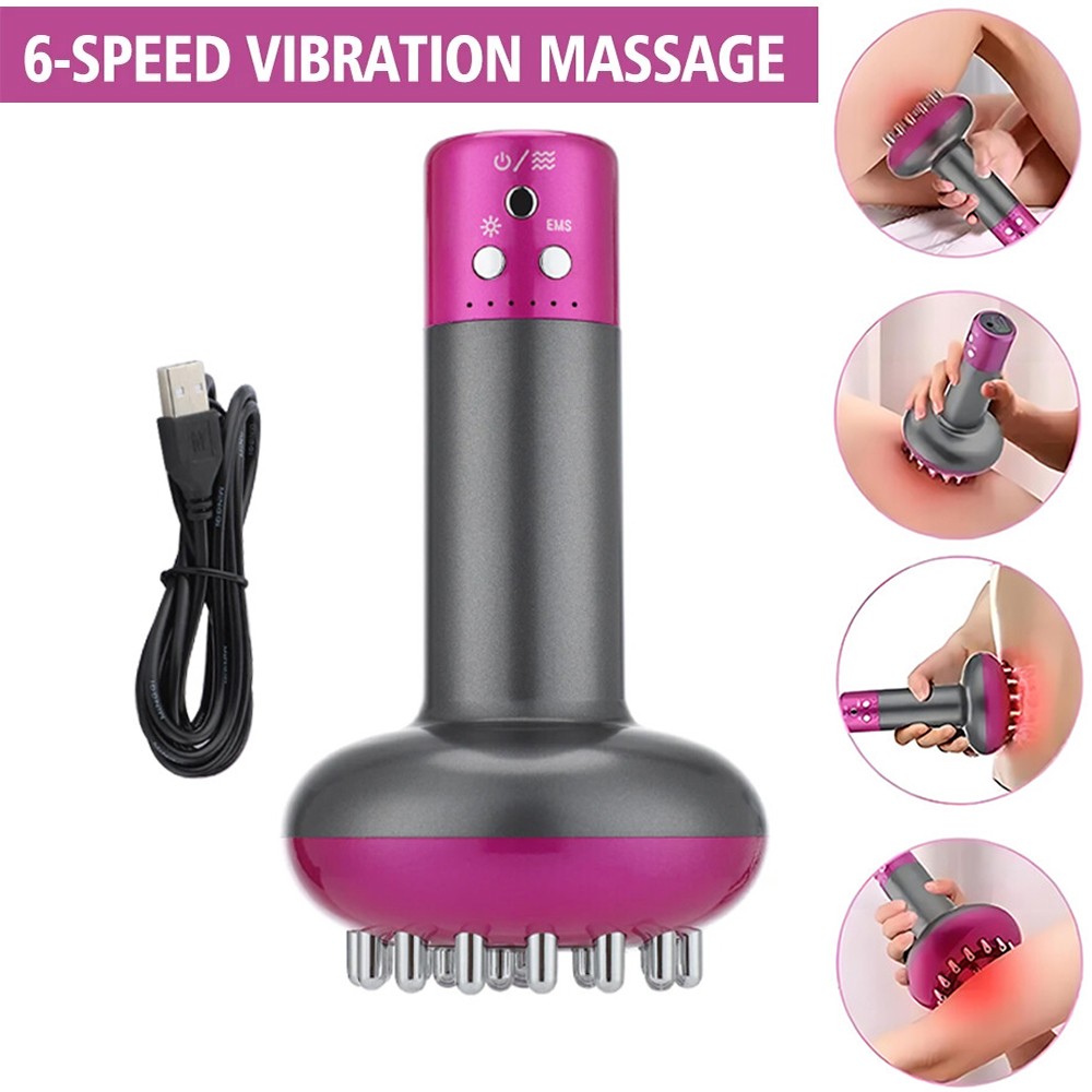 Electric Lymphatic Drainage Machine Meridian Body Massage Brush Microcurrent ant
