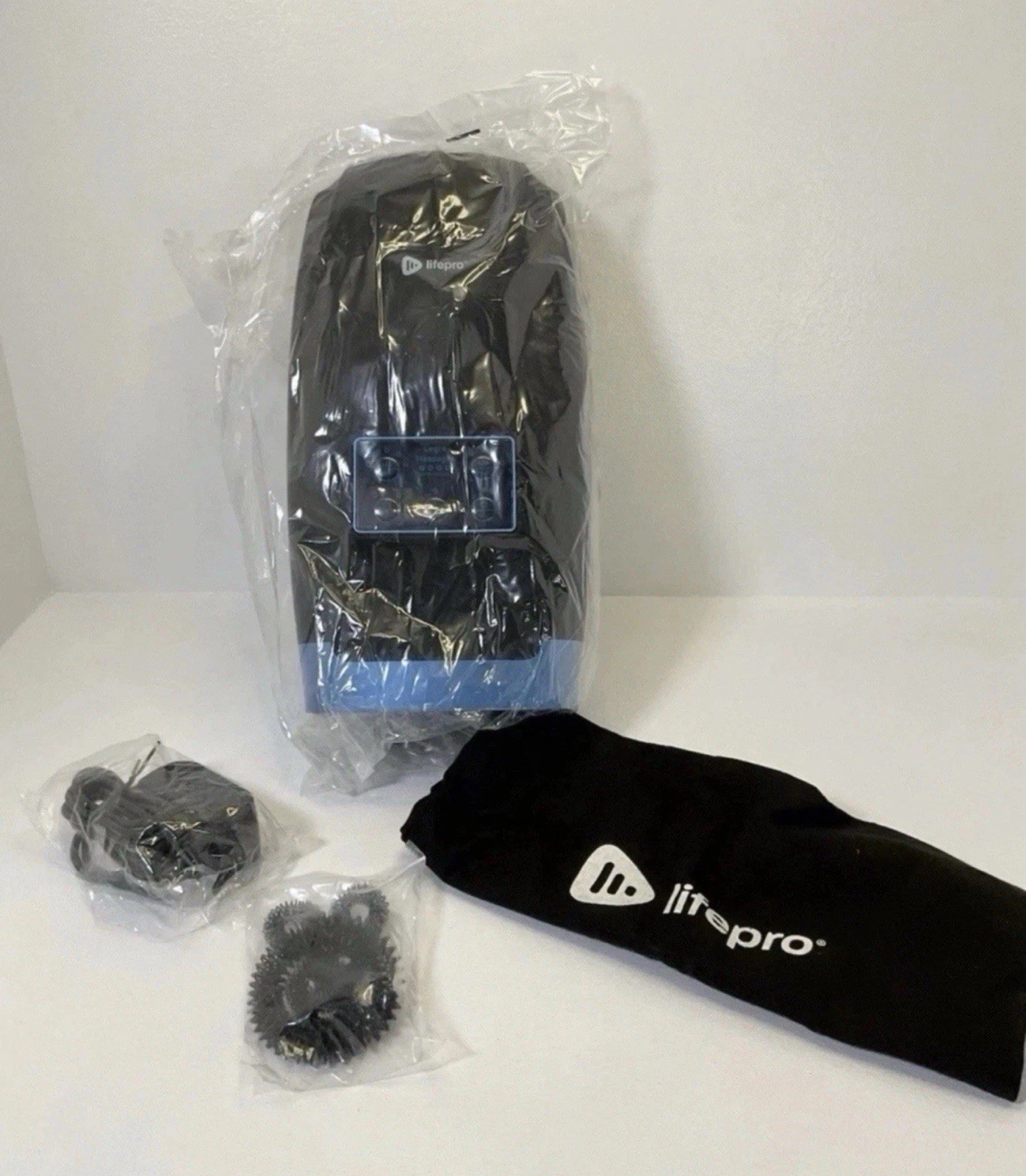 LifePro Legra Hand Massager Cordless Compression Heat Therapy New Open Box