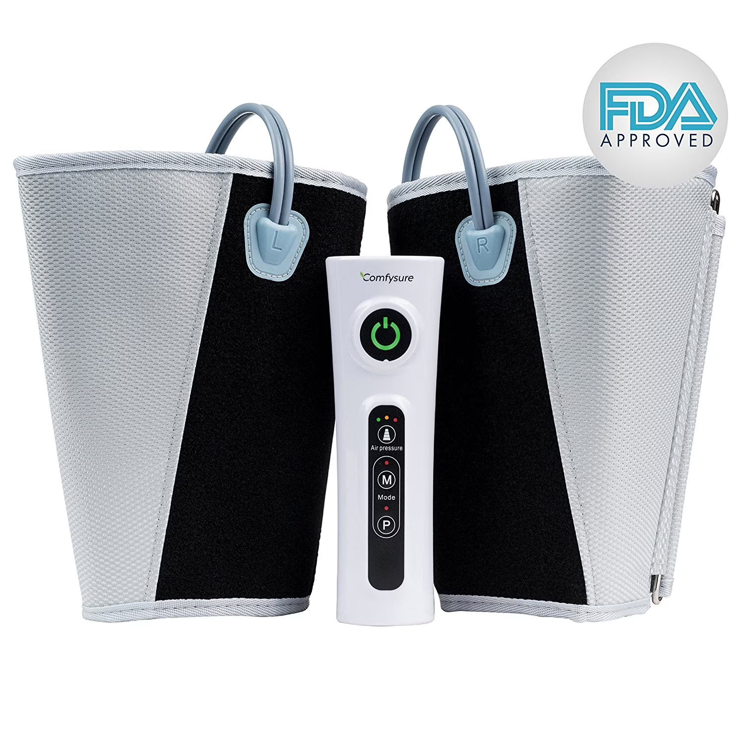 ComfySure Leg Massager for Circulation with Air Compression Wrap – FDA Cleared,