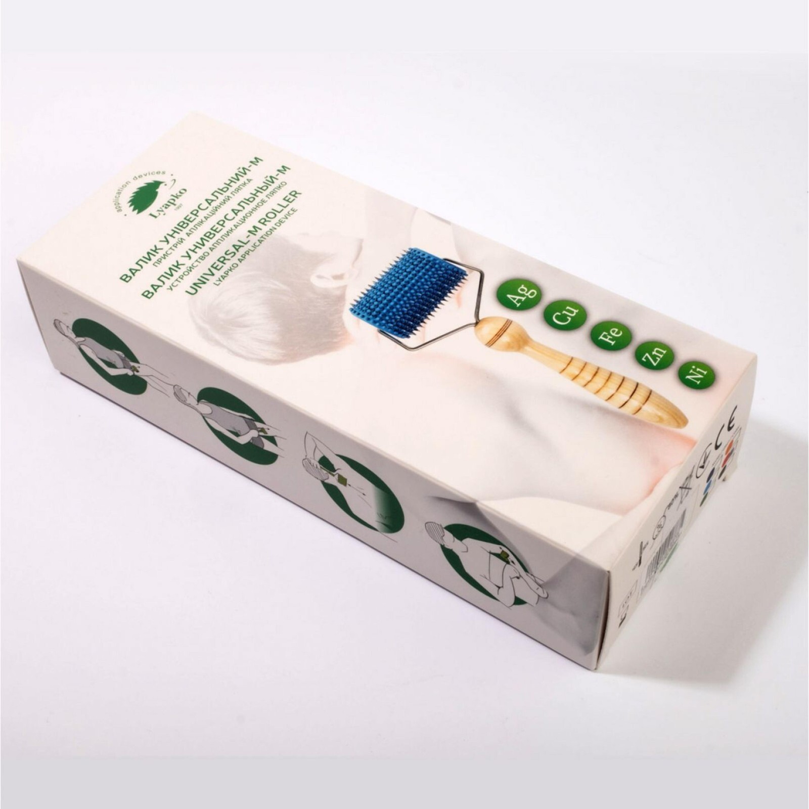 Lyapko Applicator Universal Roller M 3.5 Ag М Acupuncture Massager RANDOM COLOR