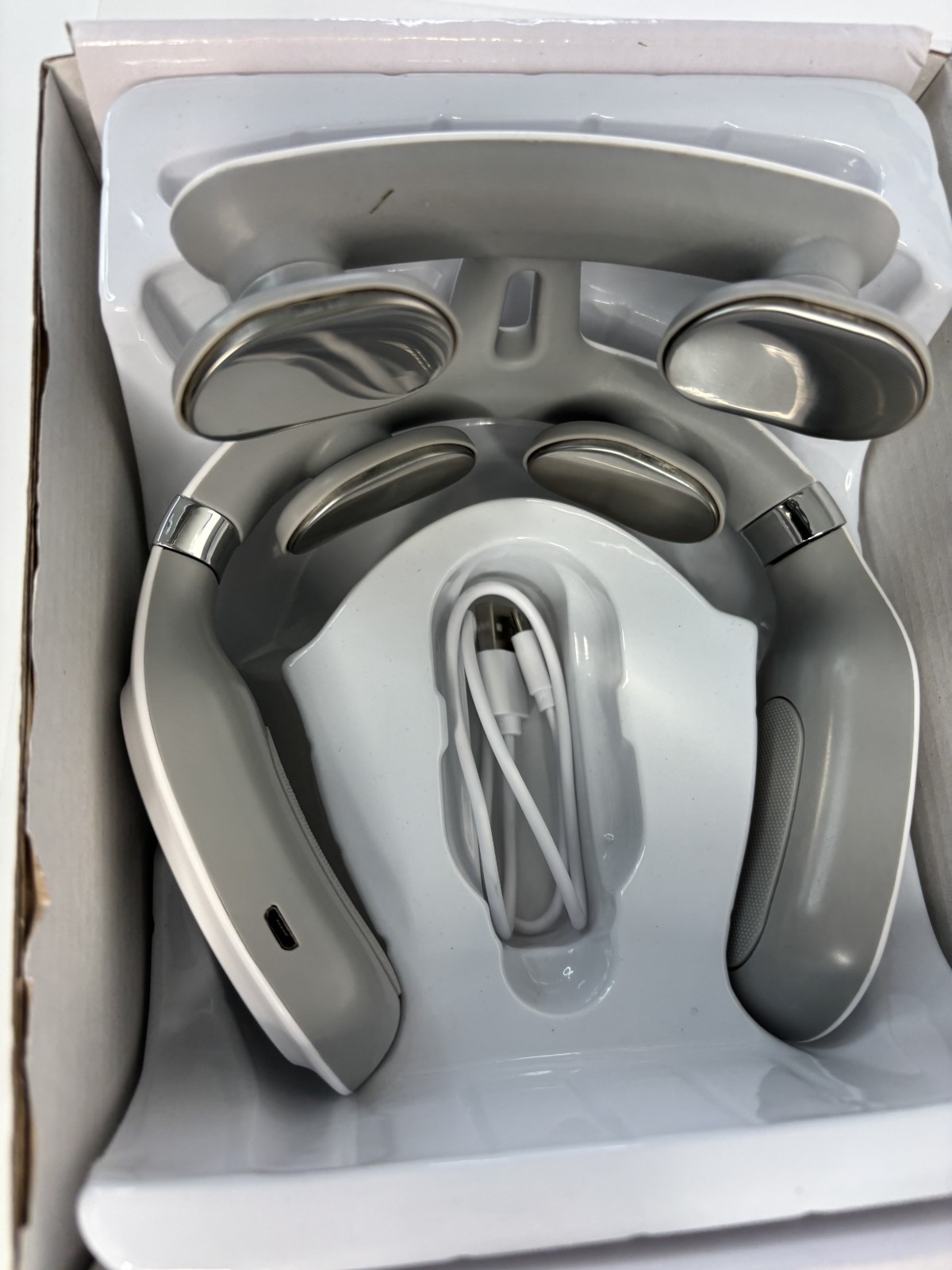Neck Massager Heat Micro Electric Massager JT-008 for Neck Shoulder Pain