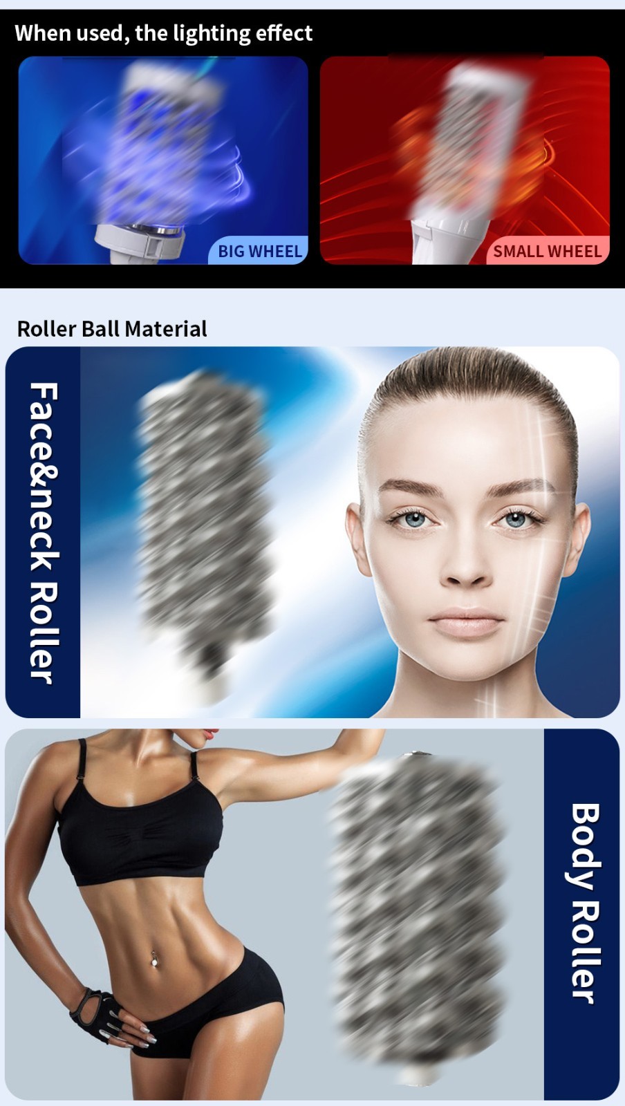 4 in1 Inner Ball Roller Machine Skin Lifting Body Massage Sculpting Muscle Devic
