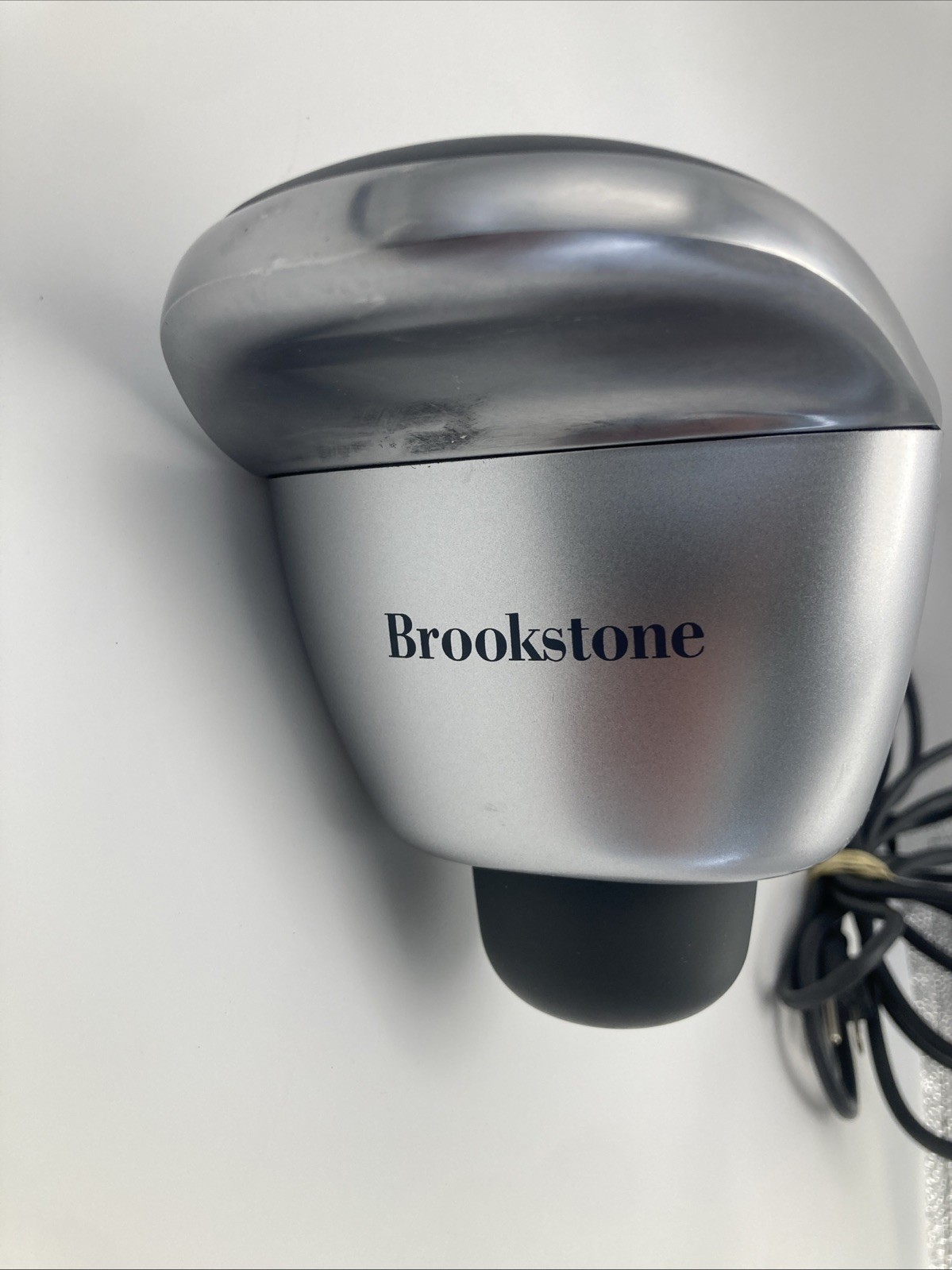 BROOKSTONE MAX F-209 Percussion Massager 3 Speed Full Body Single Node – WORKS