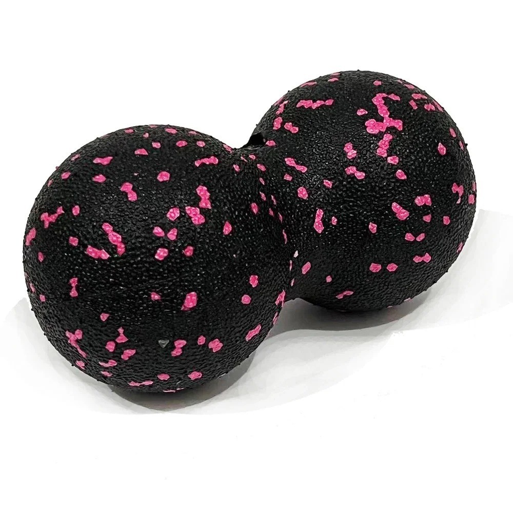 2 Pc 8cm Peanut Massage Ball High Density Fascia Ball Muscle Relaxation for Yoga