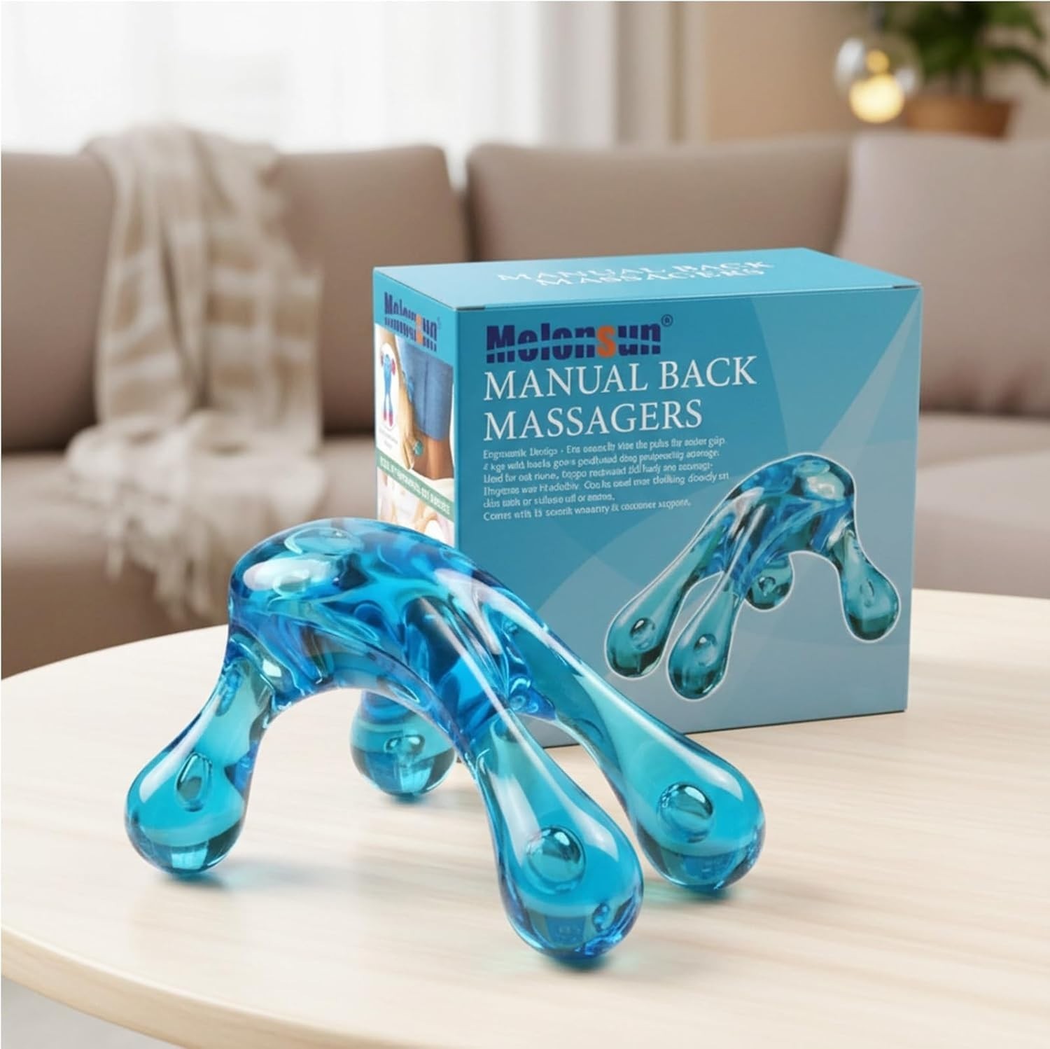Acrylic Palm Massage Tool – Hygienic and Easy to Use for Pain Relief