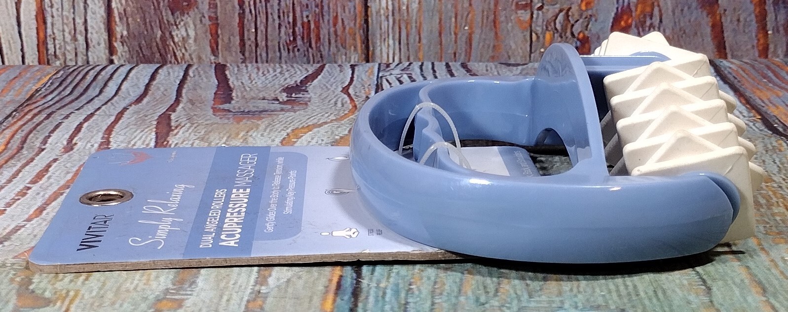 Vivitar Simply Relaxing Dual Angled Rollers Acupressure Massager – NEW