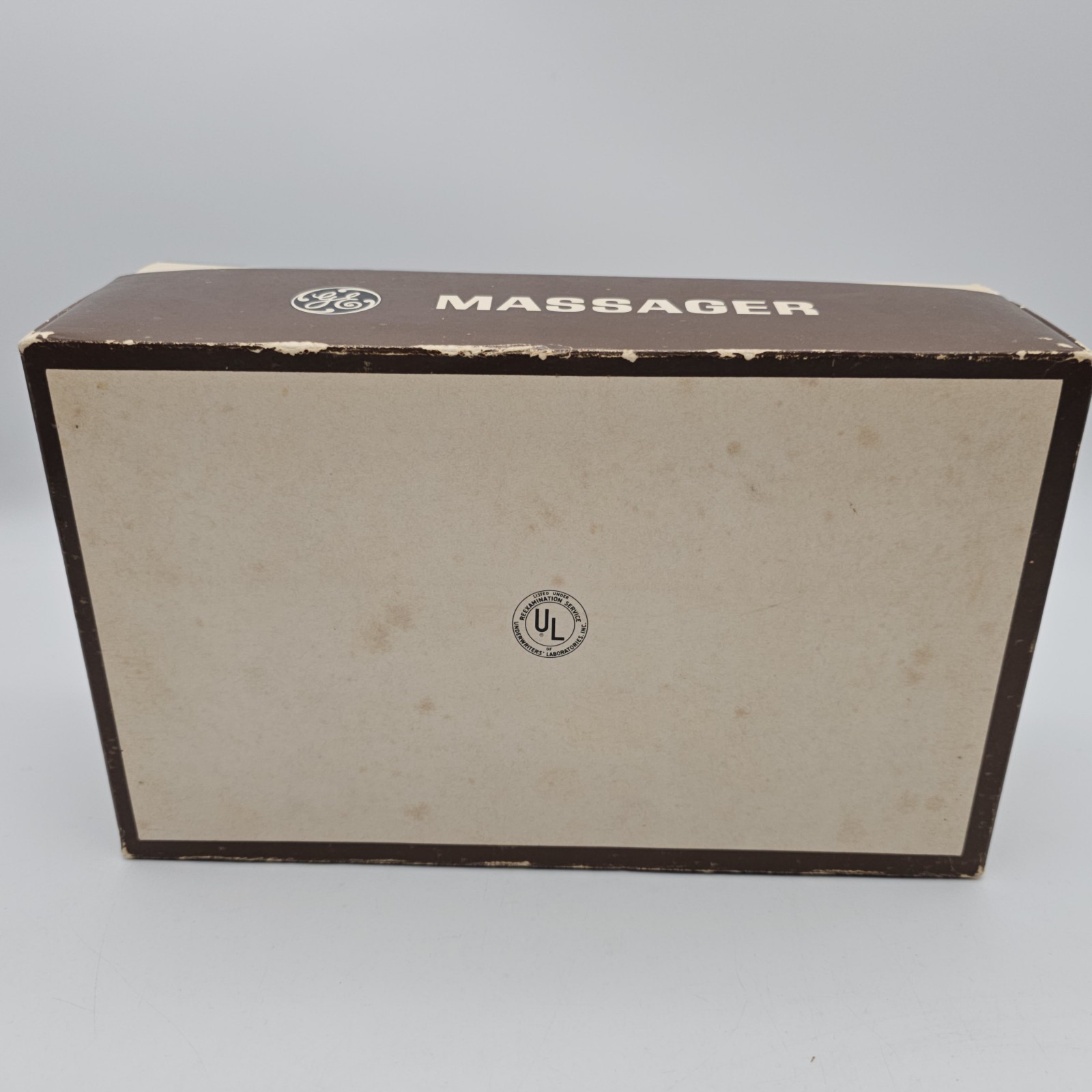 VTG GE MR-1 Personal Massager with 4 Attachments Manual Original Box USA WORKS