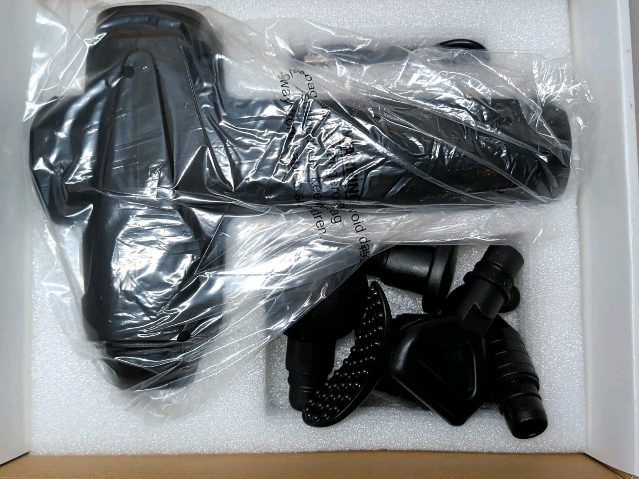 Power Percussion Massage Gun Deep Tissue w/ 6 Attachments Muscle Massager