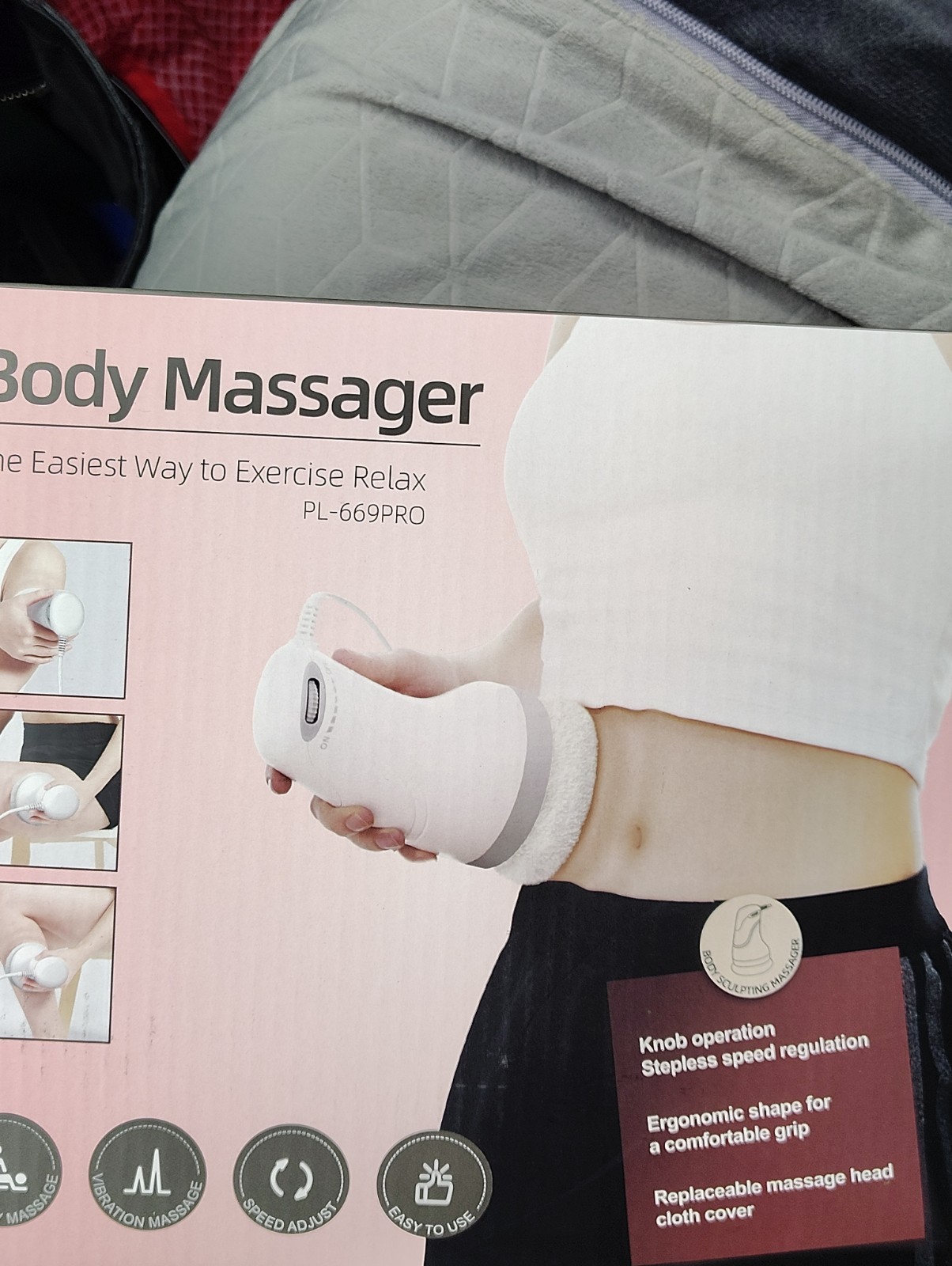 Body Sculpting Massager Handheld Machine Anti-Cellulite NIB