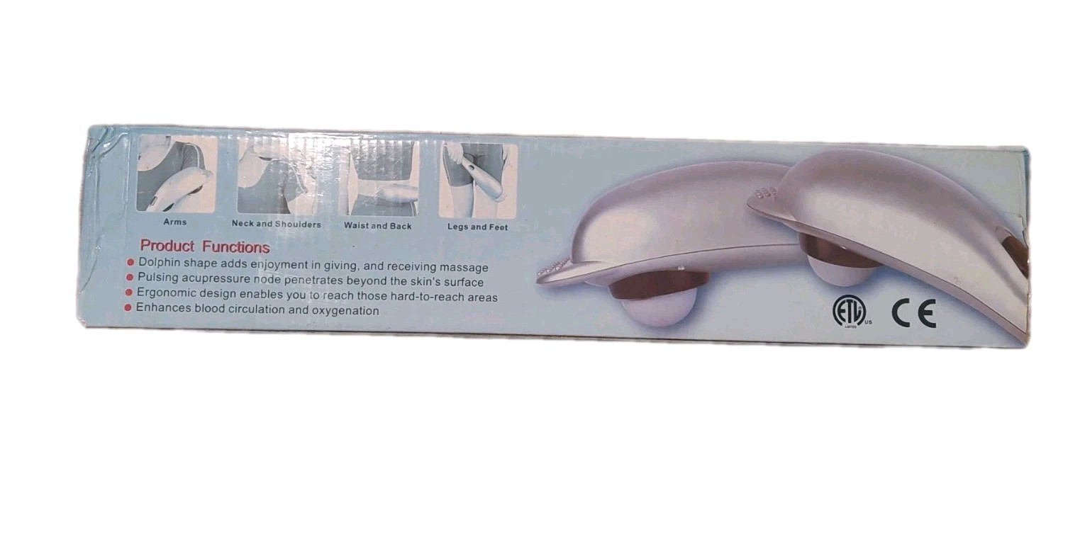 Percussion Massage Dolphin «Lifts Up Your Spirit» By The Quality Life, Massager