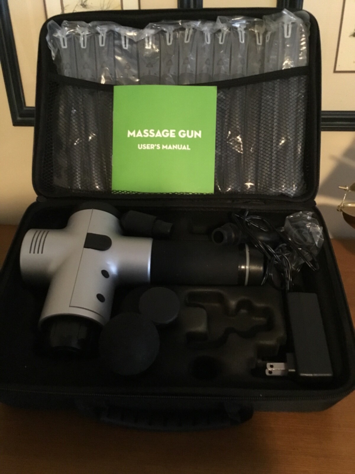 Message Gun Percussion Messager DC IN 25.2V 1A 2500mAh Open Box