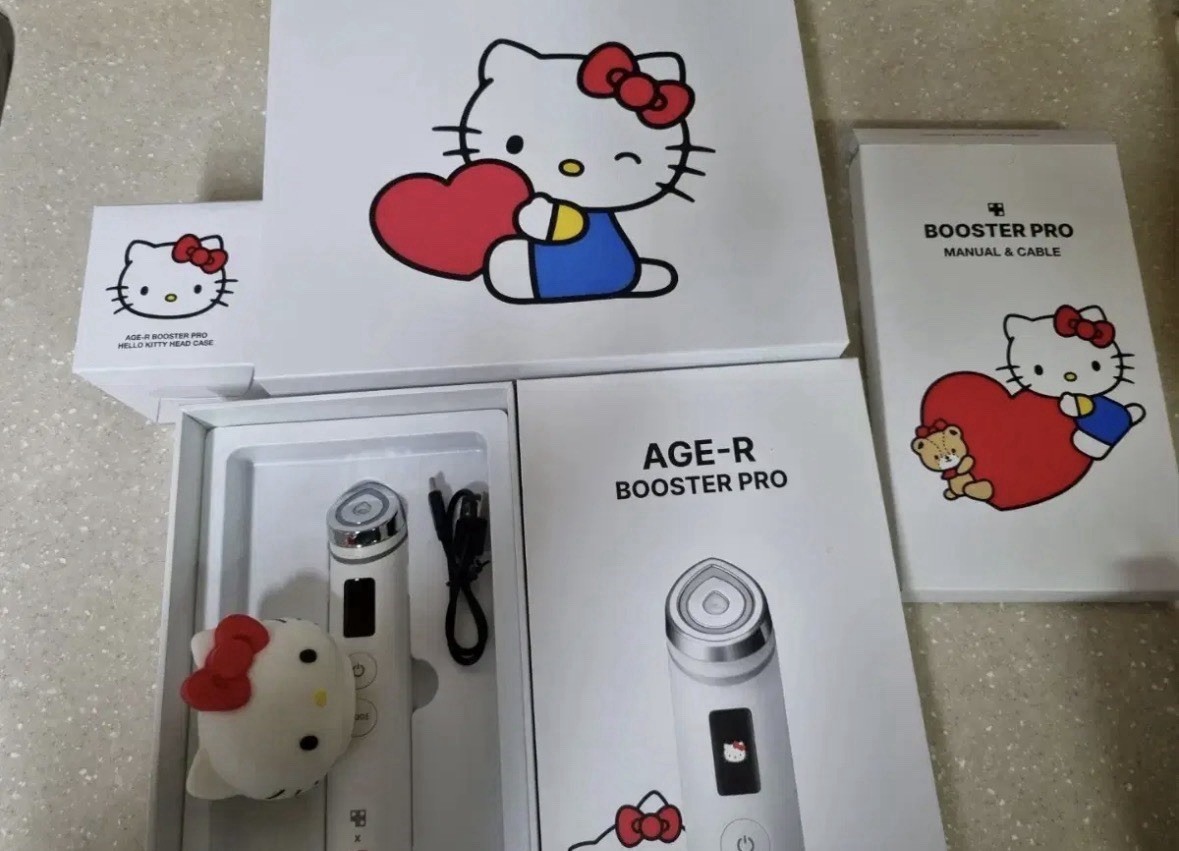 Medicube Age-R Booster Pro Hello Kitty Limited Edition Face Massager