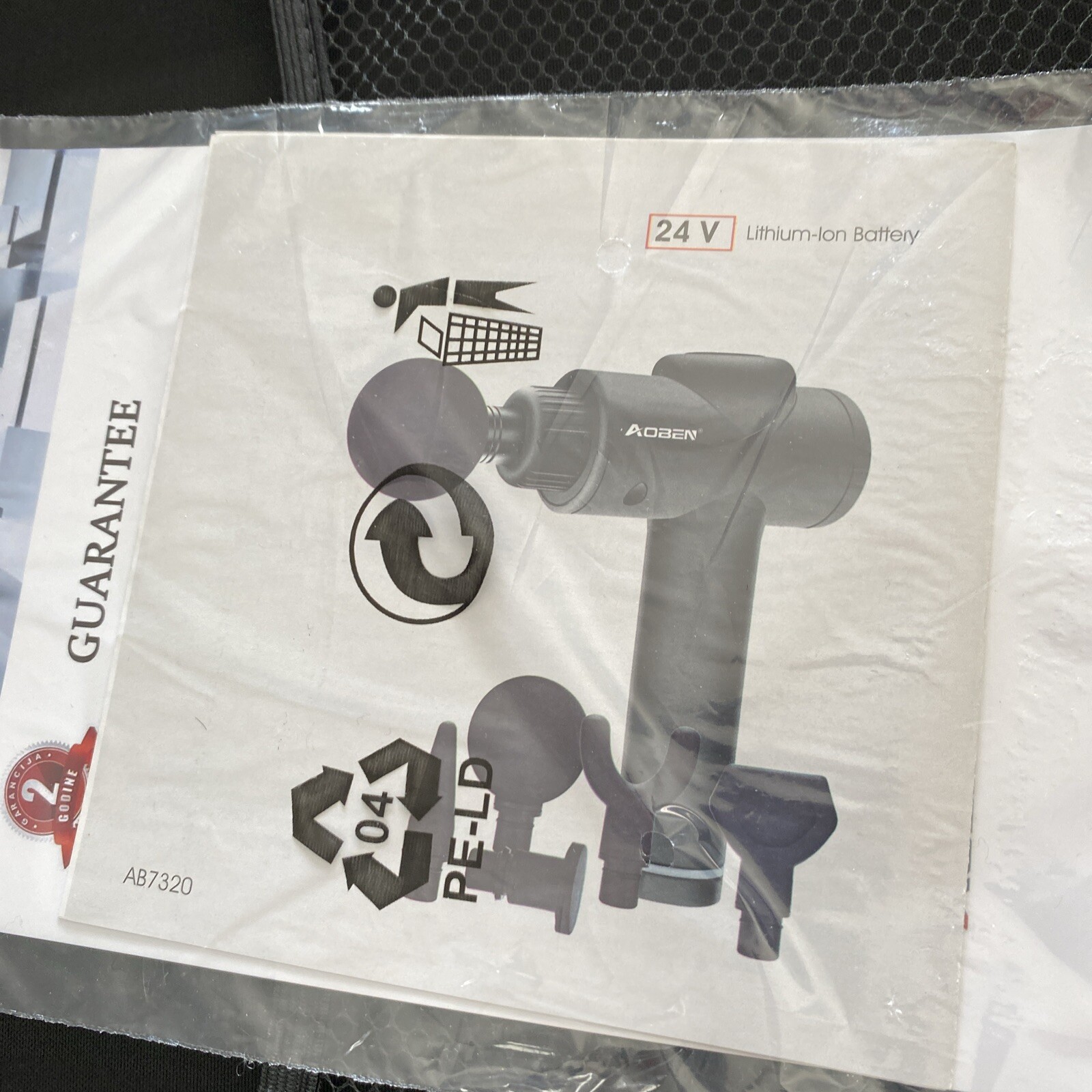 AOBEN AB7320 24V Cordless State Of The Art Vibration Massage Device/af