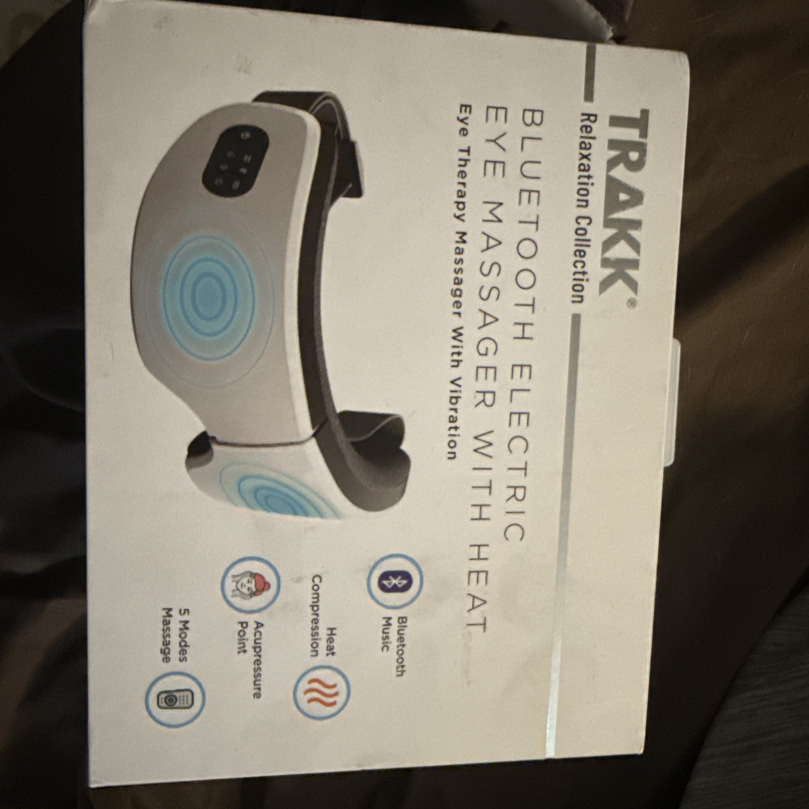 Trakk Eye Massager With Heat, Bluetooth