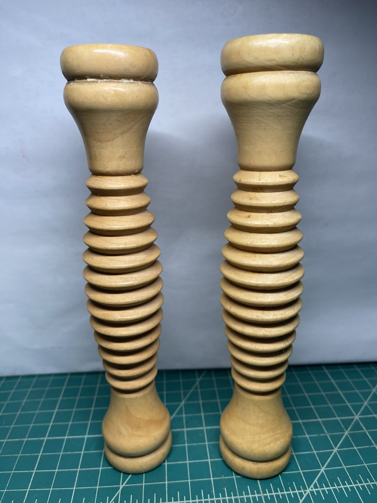 New! Set of Two (2) Millstream Wooden Foot Roller/Massagers, Handmade, Thailand